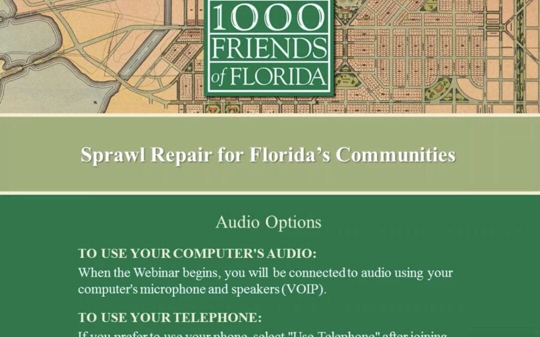 2015-11-18 11.59 Sprawl Repair for Florida’s Communities