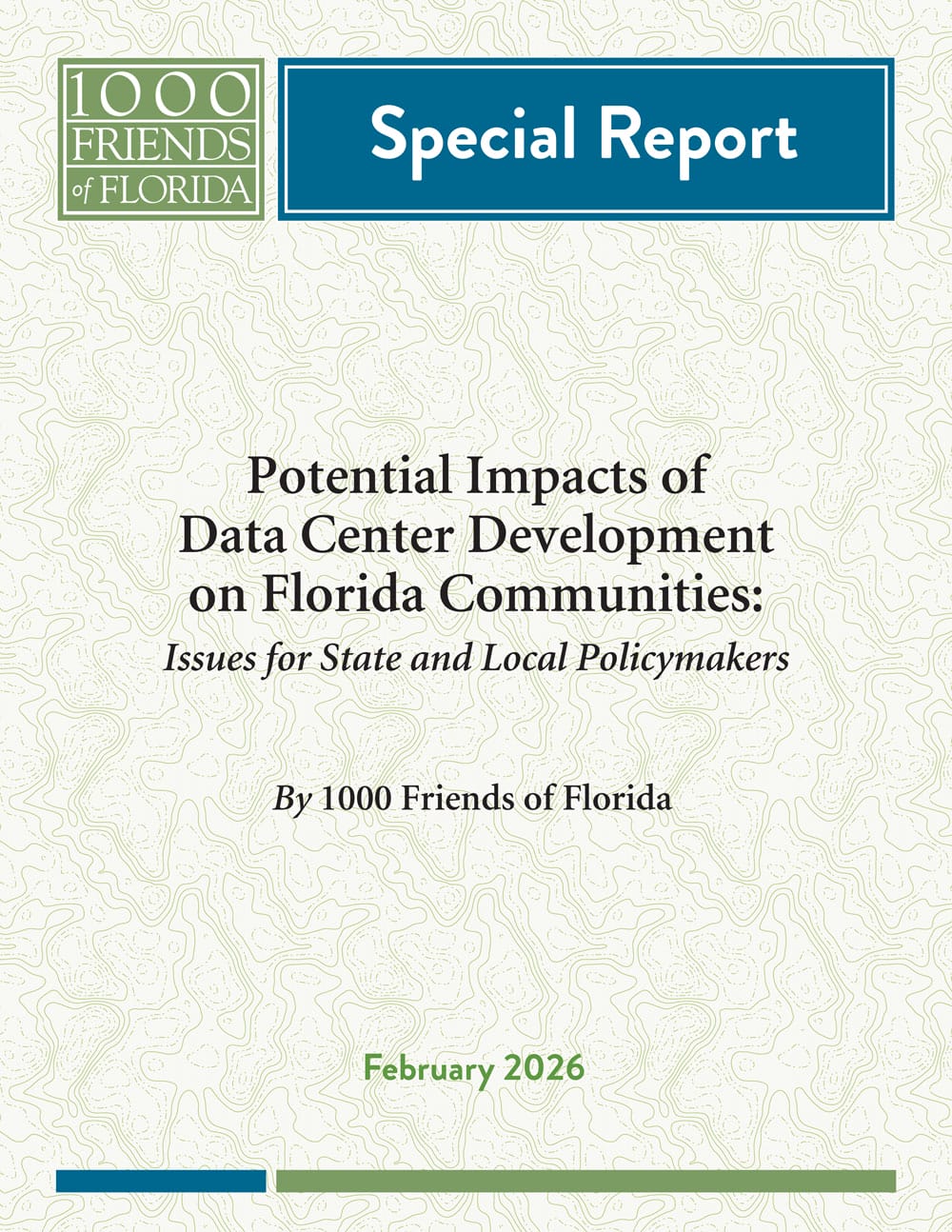 Potential Impacts of Data Center Development on Florida Communities.