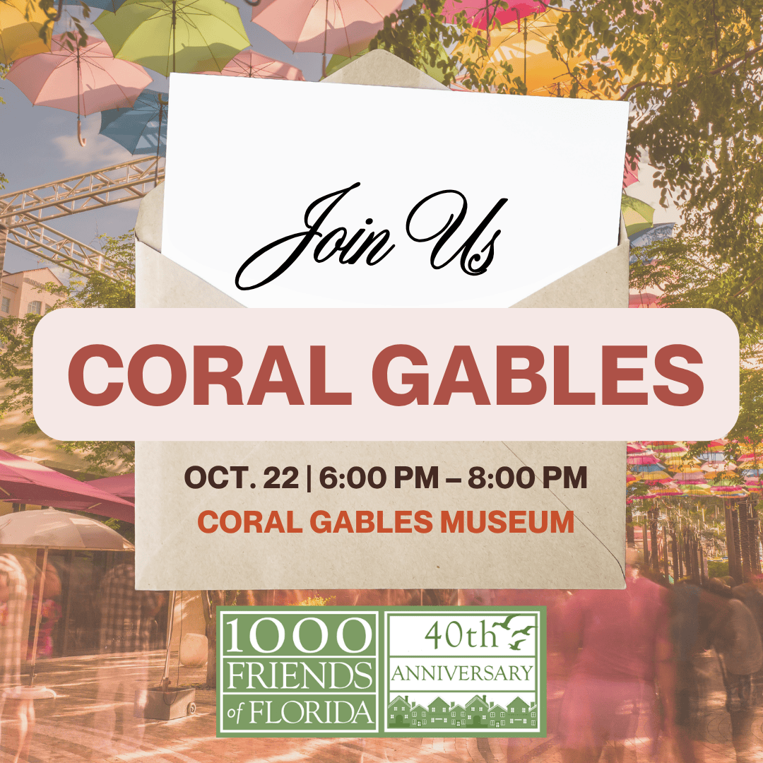 Join us in Coral Gables, Oct. 22, 6 to 8 PM at the Coral Gables Museum